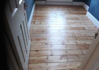 Wood floor restoration