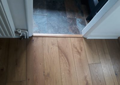 fitted oak floor