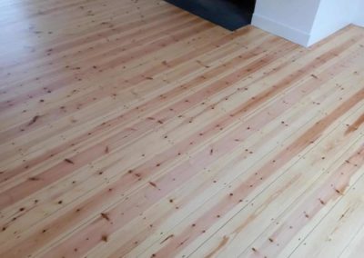 Pine Floorboard Restoration