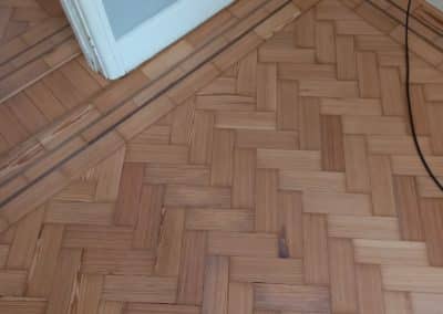 Wood floor restoration in sutton